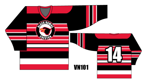 Vintage Lacrosse Jersey Color Combo 101